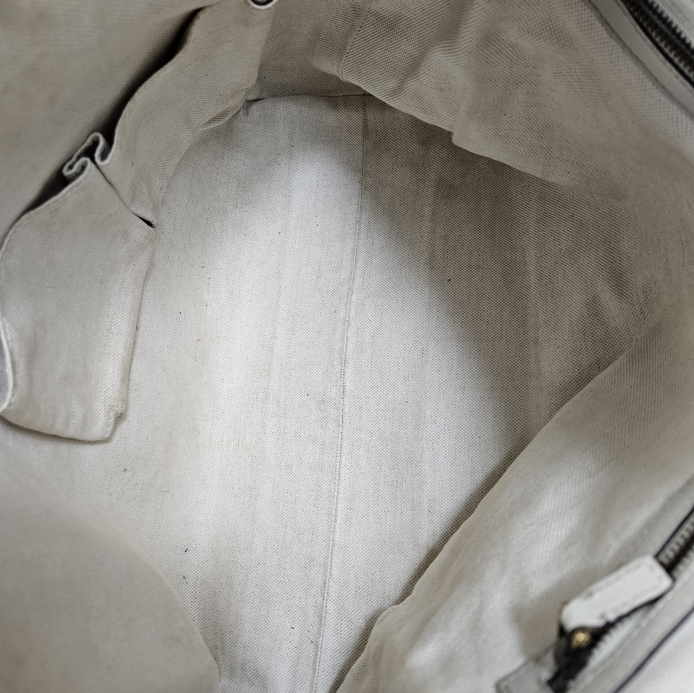 Auth Gucci GG Monogram Scarlett  Studs Convertible Satchel handbag - Picture 9 of 12